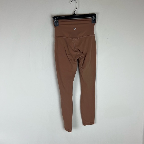 Lululemon Align High Rise Leggings Size 2 Dusty Clay Excellent Condition - Picture 5 of 7